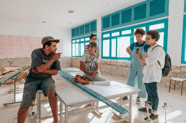 Qismi al Ahla, Alhidaya primary school - Gabès, 2022-2023, Transformation of space.