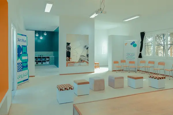 Ecole primaire Chaker - Makther / Siliana, Qismi al Ahla 2022-2023, transformation de l'espace.