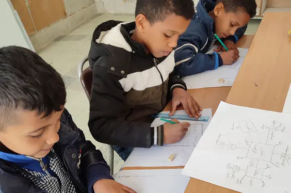 Qismi Al Ahla, école primaire dite avenue de la République – Kébili, atelier de conception architecturale, 2023