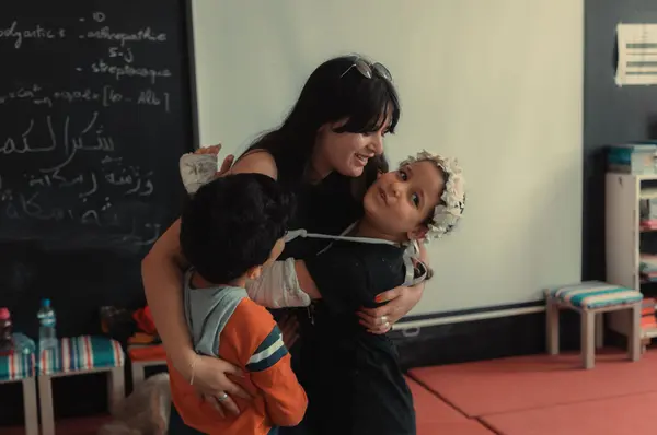 Sortie de l'atelier d'éveil musical par Iqadh avec les enfants de l'école de la Hafsia- médina de Tunis, juin 2023