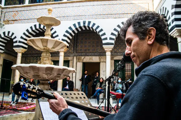 Résidence "Rébétiko-Maalouf" de Nidhal Yahyaoui, concert de sortie de la 1ère étape de résidence, Tunis - février 2021