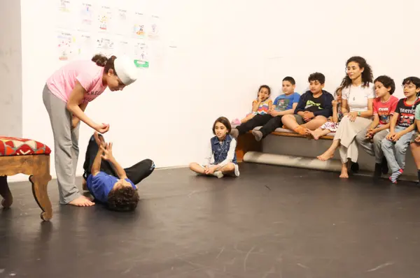 Theatre workshop with Besma El Euchi