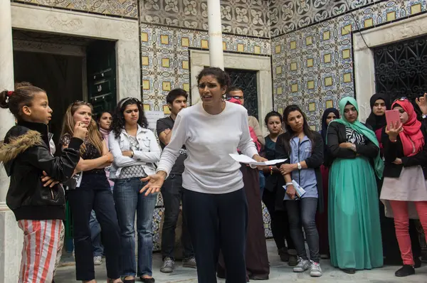 La porte portable de Tim Zulauf, Création Dream City 2015, Tunis.