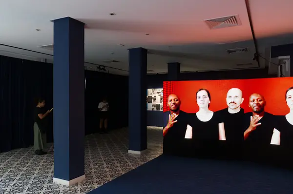 The Circle by Bouchra Khalili, Dream projects, Dream City Festival 2023, Tunis.