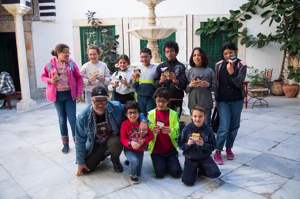 Video - stop motion workshop with Bridges of Creativity in the context of Art&Education programme - Winter Camp, March 2023 at L'Art Rue.