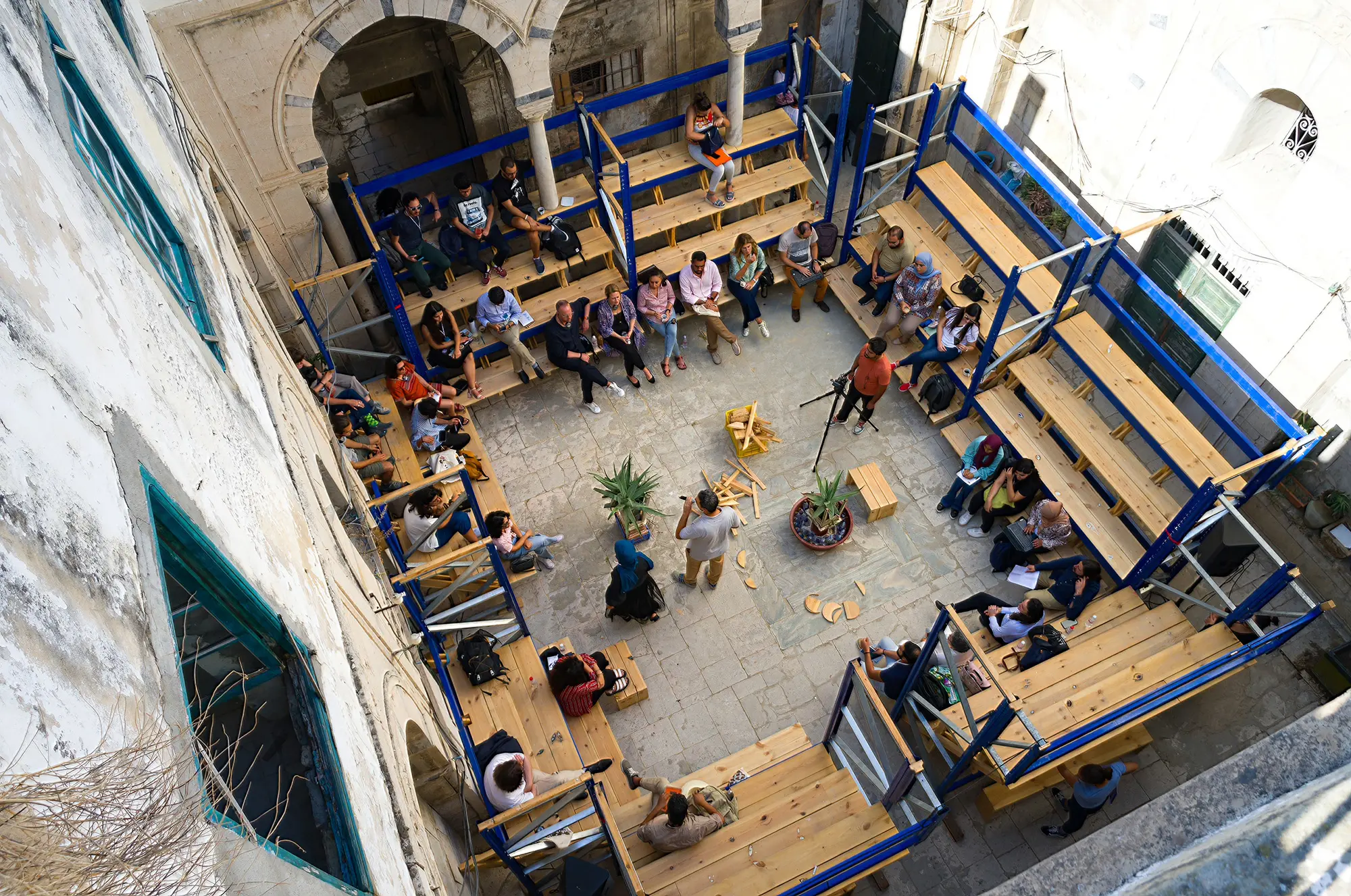 Les Ateliers de la Ville Rêvée, Dar Bayram Turki, Festival Dream City 2023, Tunis.