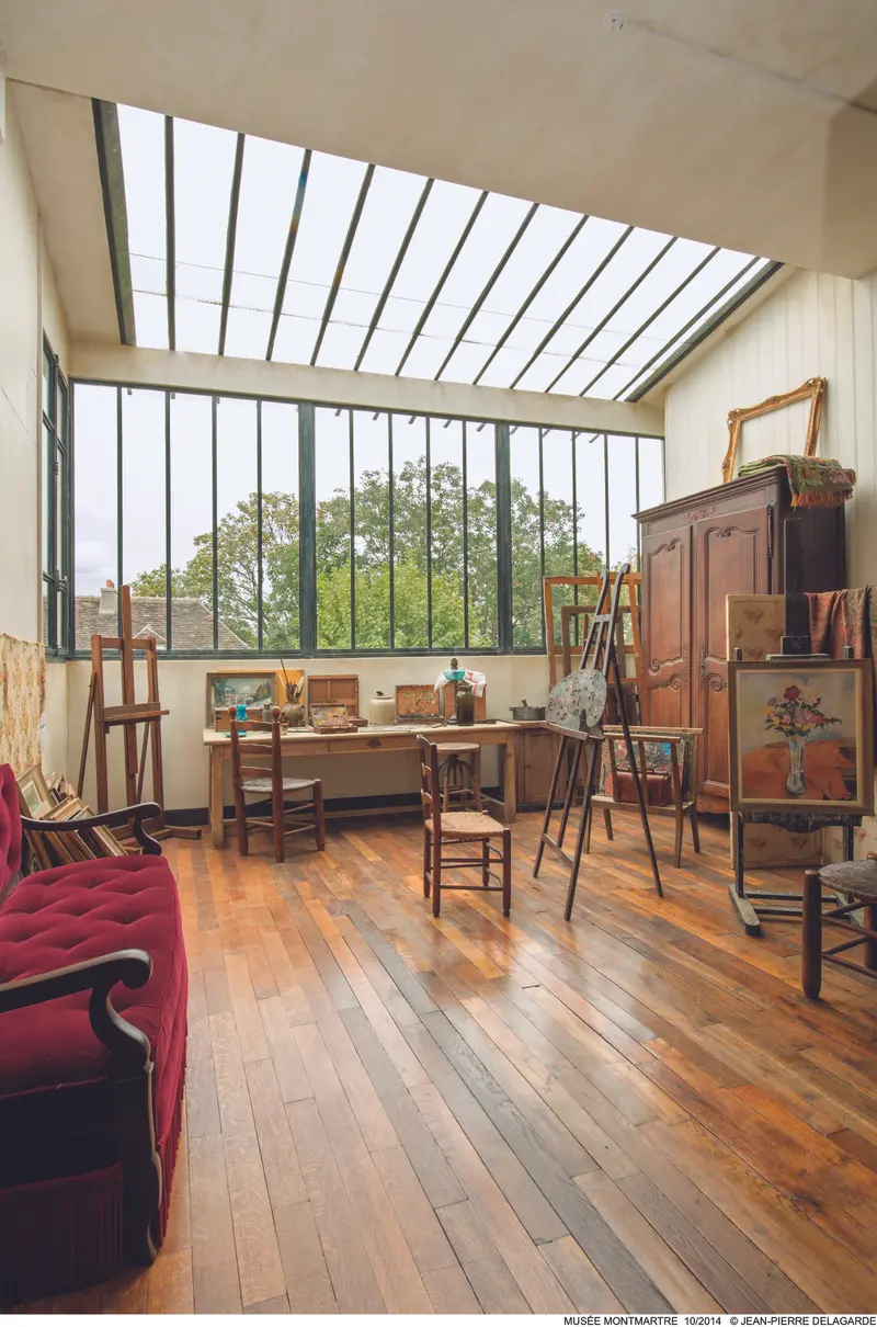 L'atelier de Suzanne Valadon