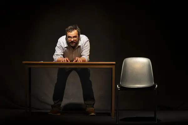 Fred Billy dans "Les nouveaux terriens", à la Motte Aubert, en 2023.