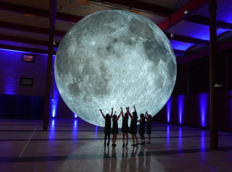 Museum of the Moon by Luke Jerram.