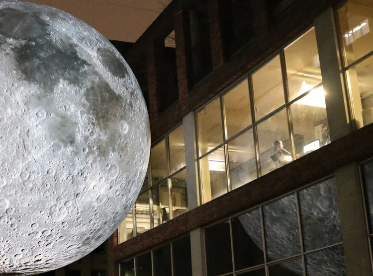 Museum of the Moon by Luke Jerram.