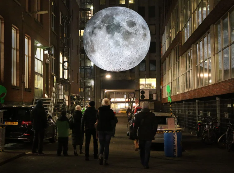 Museum of the Moon by Luke Jerram.