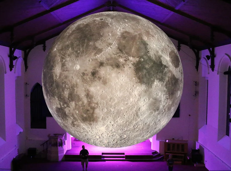 Museum of the Moon by Luke Jerram.