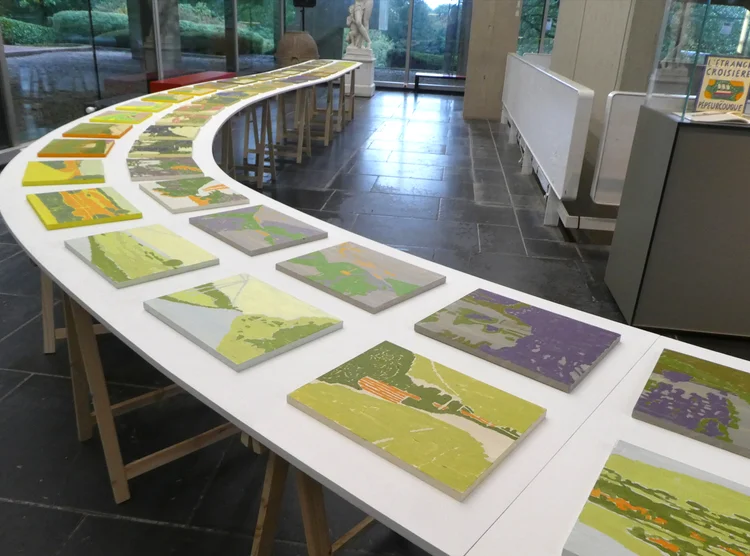 Visites commentées + ateliers de sérigraphie