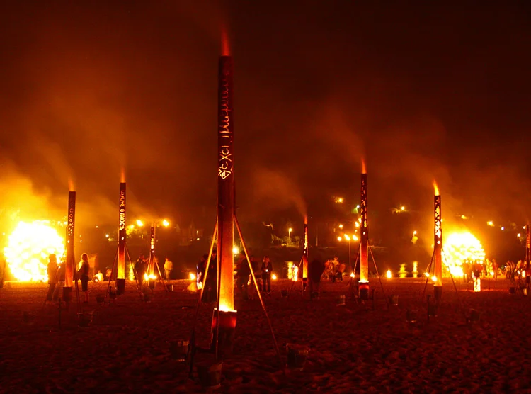 Installations de feu-visuel