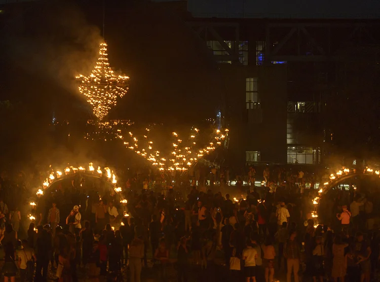 Installations de feu-visuel