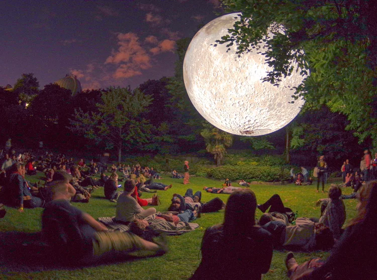 Museum of the Moon by Luke Jerram.