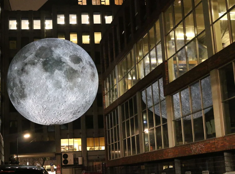 Museum of the Moon by Luke Jerram.