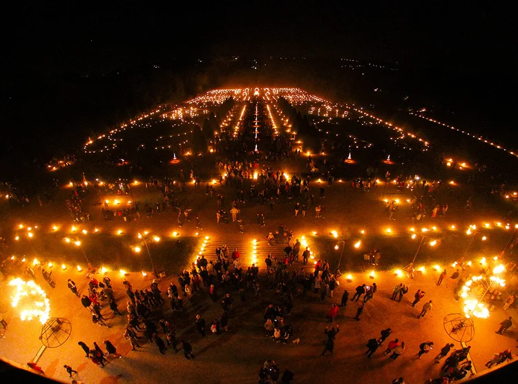 Installations de feu-visuel