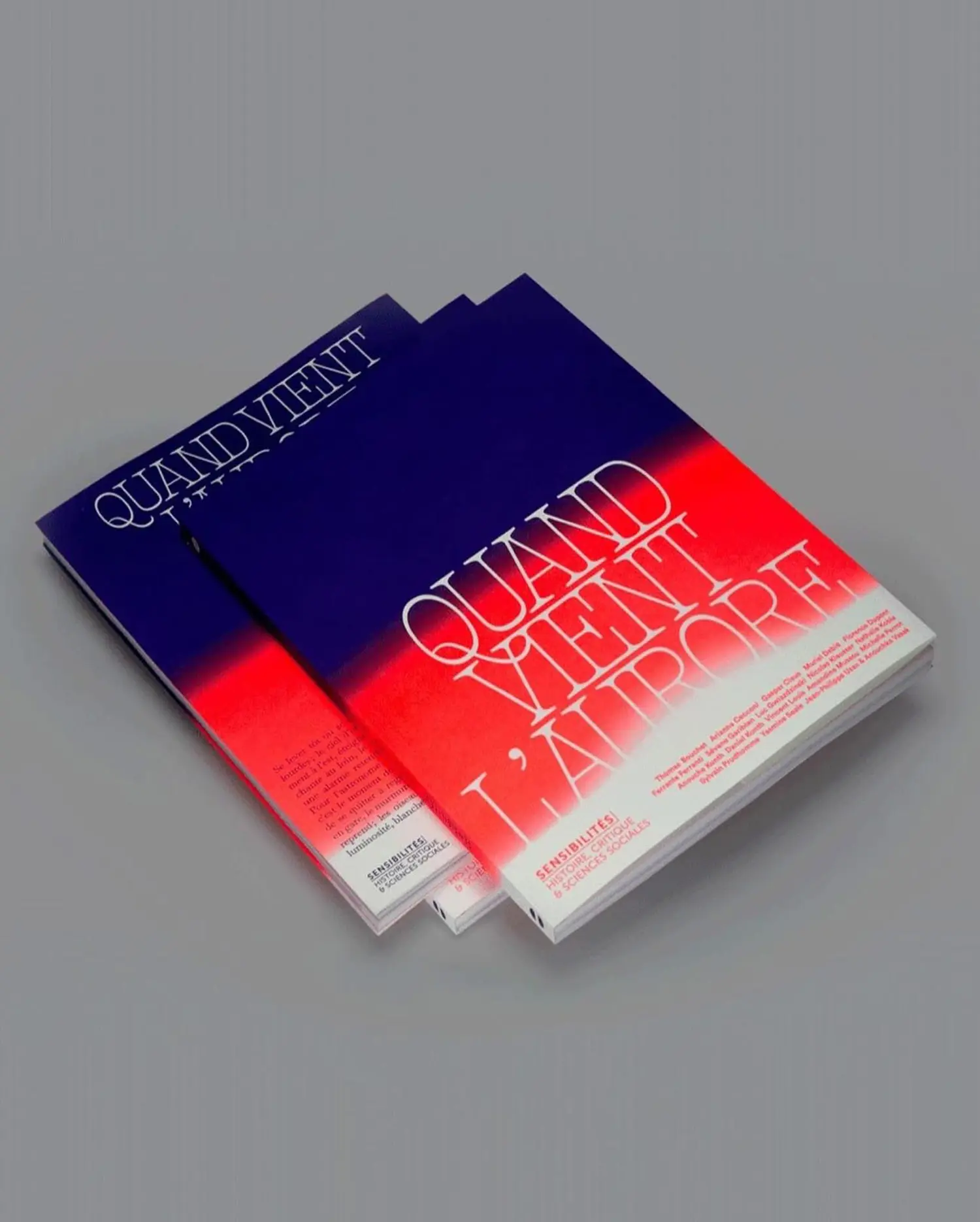 Les rencontres de la revue Sensibilités
