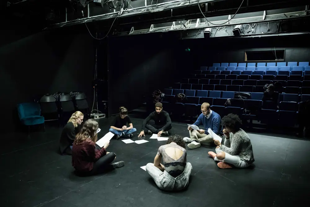 Atelier avec le Réseau Alliances autour du spectacle Arctique, mise en scène : Anne-Cécile Vandalem