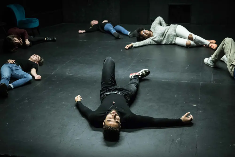Atelier avec le Réseau Alliances autour du spectacle Arctique, mise en scène : Anne-Cécile Vandalem