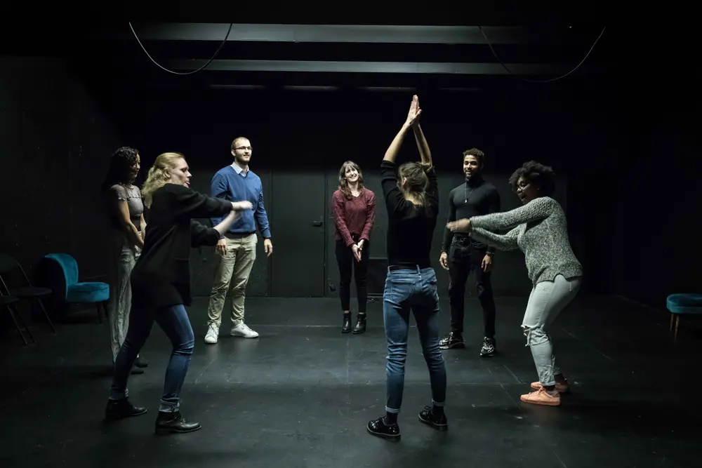Atelier avec le Réseau Alliances autour du spectacle Arctique, mise en scène : Anne-Cécile Vandalem