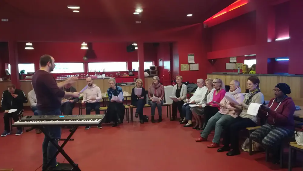 Le choeur des habitants - Atelier d'écriture et chorale