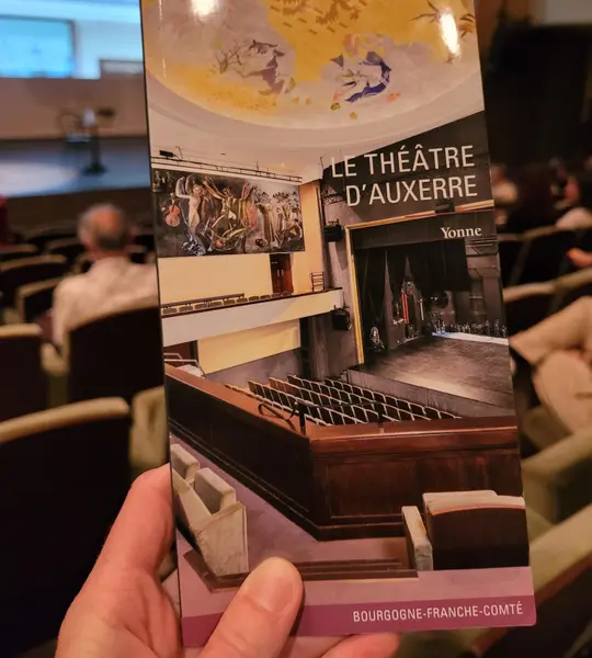 Livre Parcours du Patrimoine Le Théâtre d'Auxerre