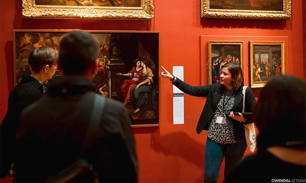 Visite au musée des beaux-arts
