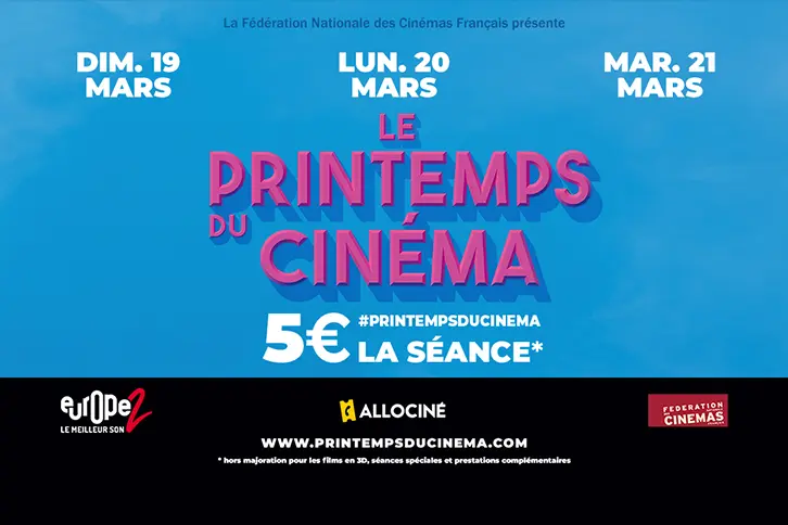LE PRINTEMPS DU CINÉMA